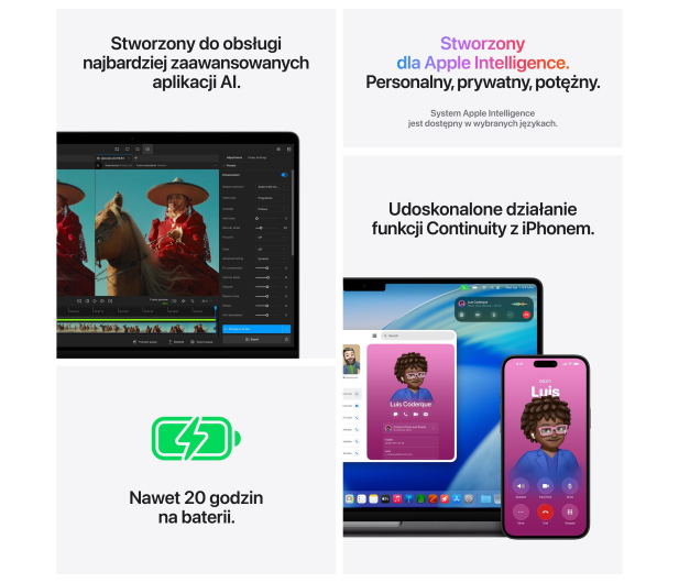 Apple MacBook Pro M5 Max/48GB/2TB/Mac OS Gwiezdna Czerń 40R GPU US - 1506807 - zdjęcie 8